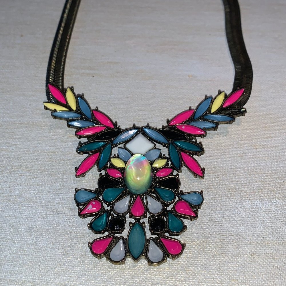Multicolor Statement Necklace